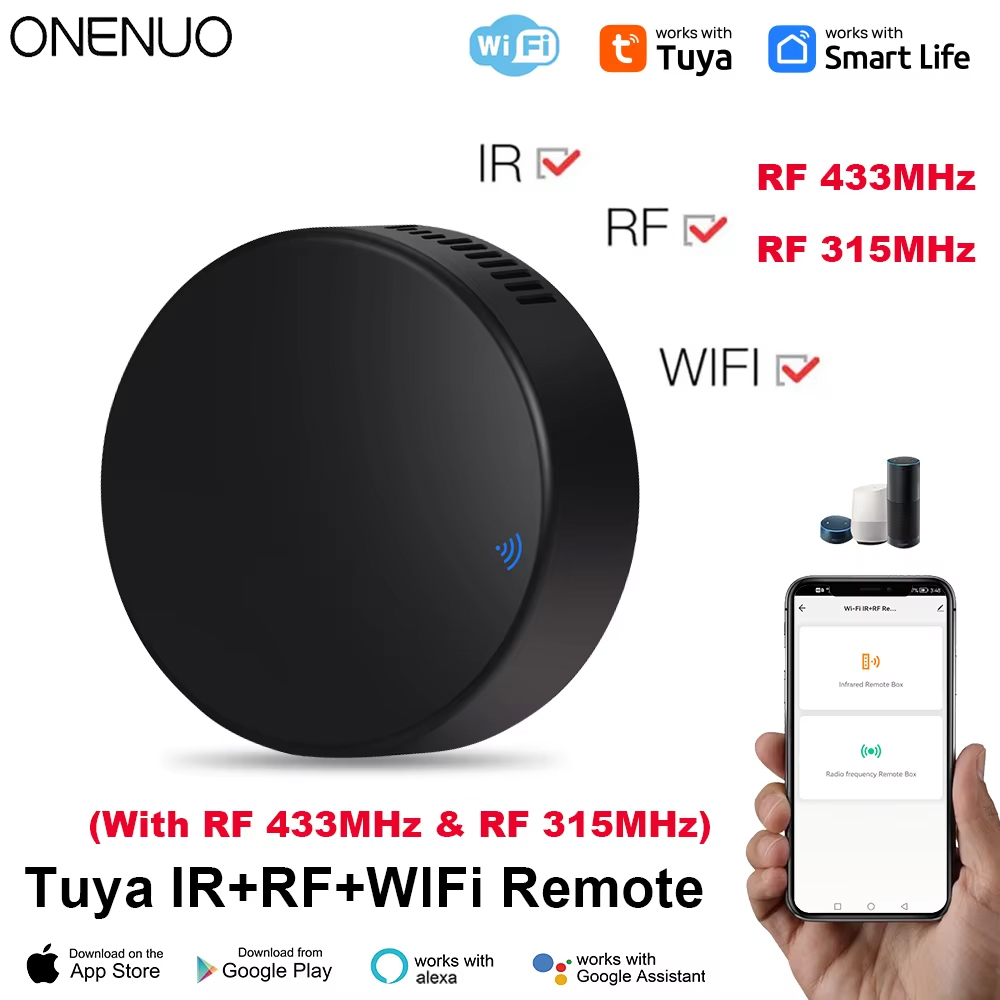 Smart Home Voice Assistant - Tuya WiFi RF IR Remote Control