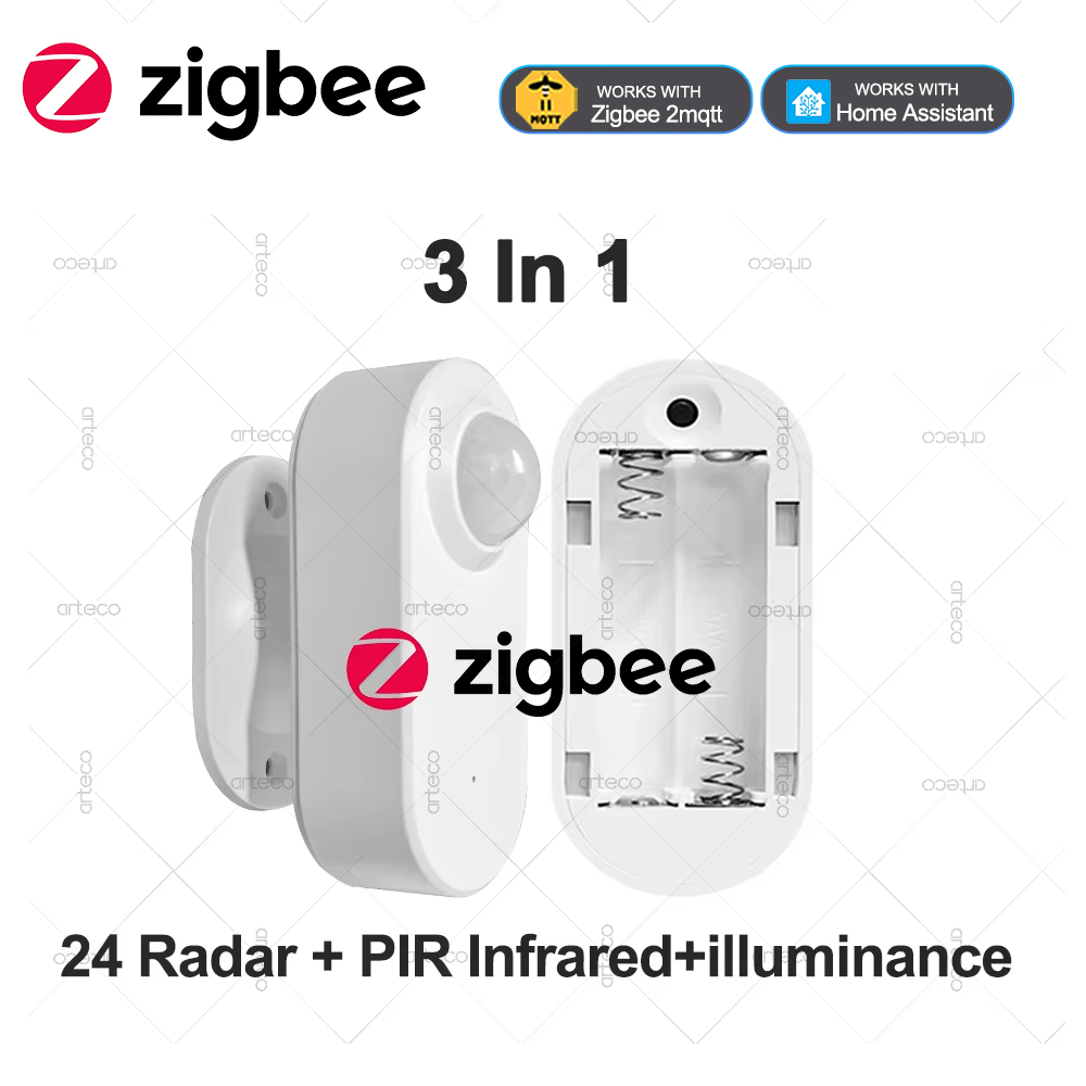 Zigbee Motion Sensor - 3 w 1 Zigbee czujnik obecności