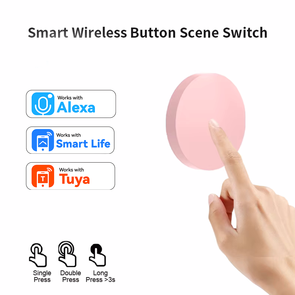 Smart Home Voice Assistant - Inteligentny bezprzewodowy przycisk ZigBee do sterowania
