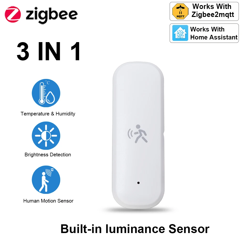 Smart Home Features - Inteligentny czujnik ruchu ZigBee PIR z