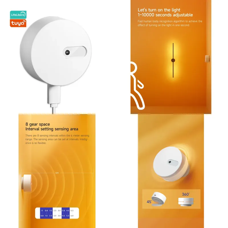 Zigbee Motion Sensor - Czujnik ruchu Lifelibero Mmwave Radar Zigbee,