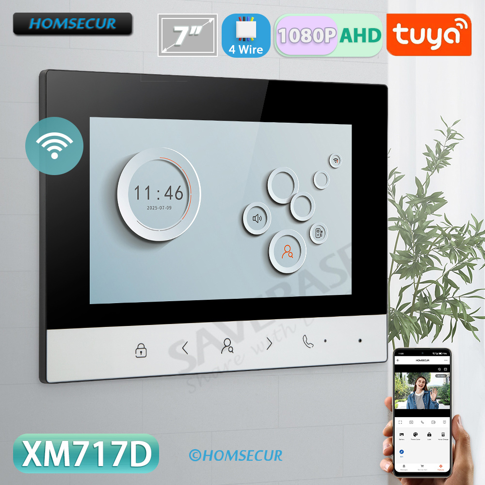 Smart Home Furniture - Inteligentny monitor wewnętrzny Tuya Smart WIFI