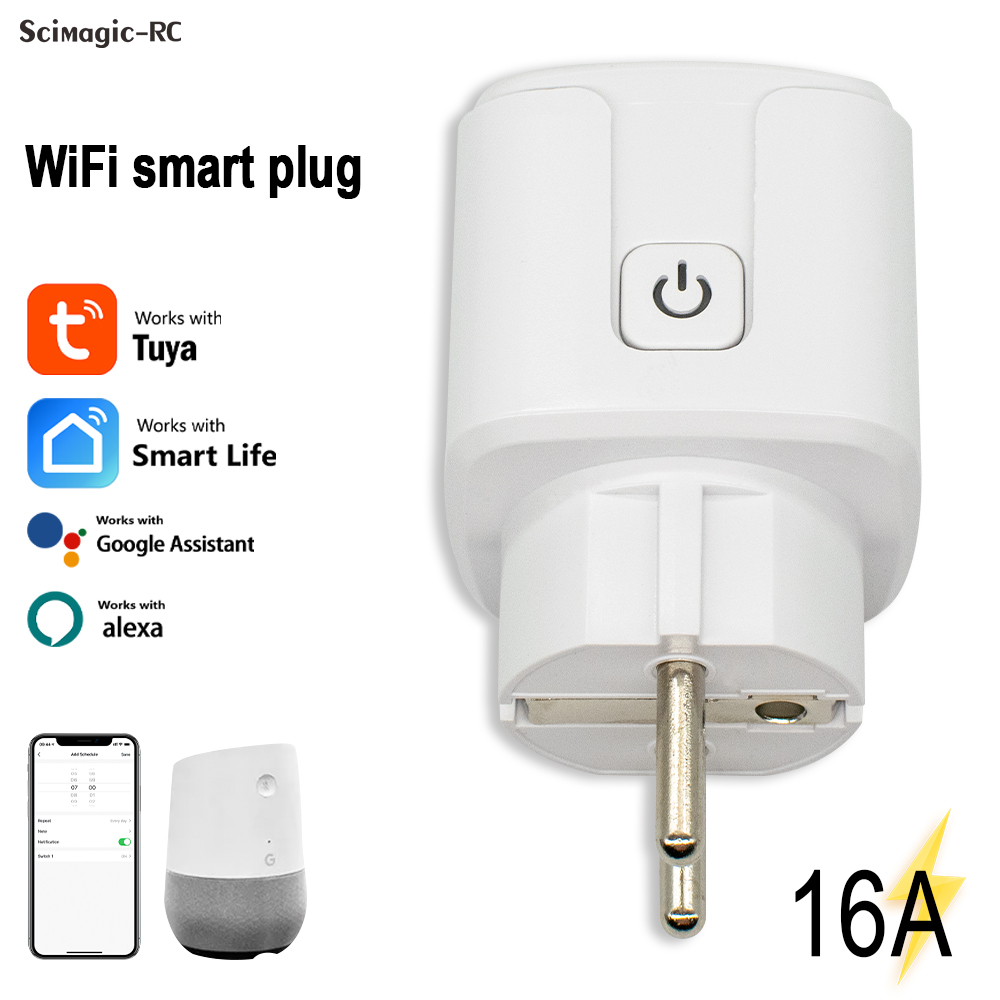 Wifi Smart Plug - Inteligentne gniazdko WiFi Tuya 16A z