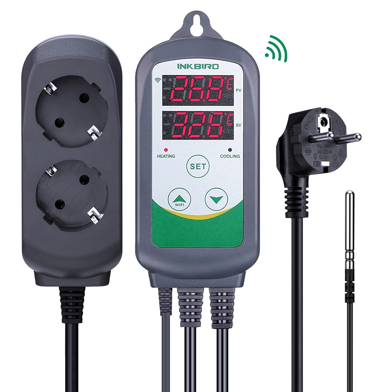 Wifi Smart Plug - INKBIRD ITC-308-WiFi cyfrowy regulator temperatury 220V