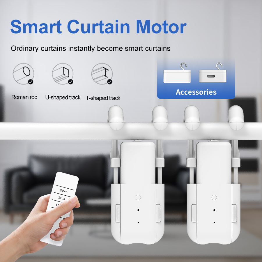 Smart Home Speaker - Inteligentny otwieracz do zasłon w domu