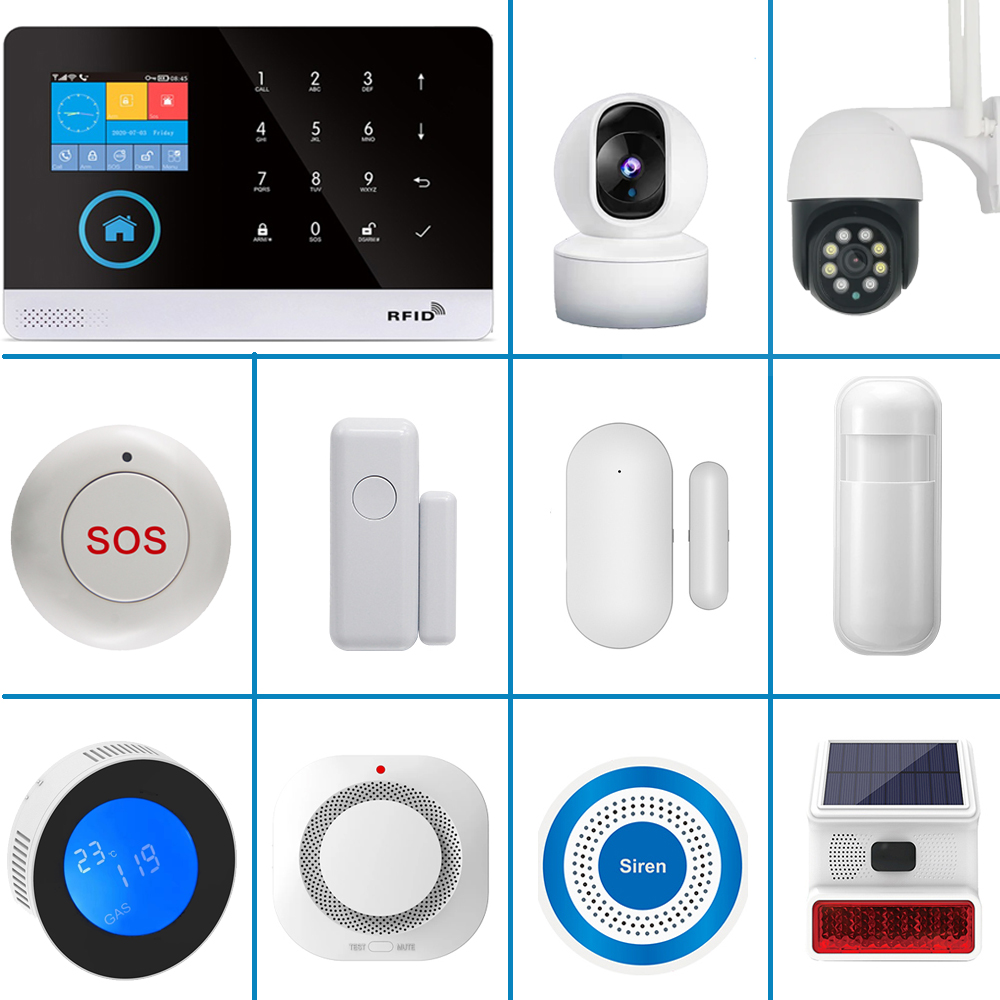 Smart Home Improvement - Inteligentne urządzenie alarmowe PGST, detektor antyrobotyczny