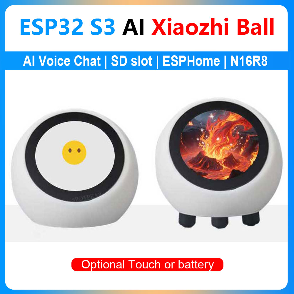 Smart Home Voice Assistant - Płytka rozwojowa ESP32 S3 1.28 cala