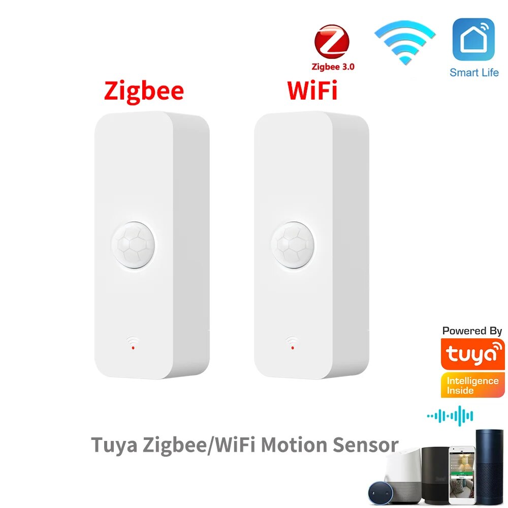 Smart Home Web - Tuya WiFi Zigbee czujnik ruchu PIR