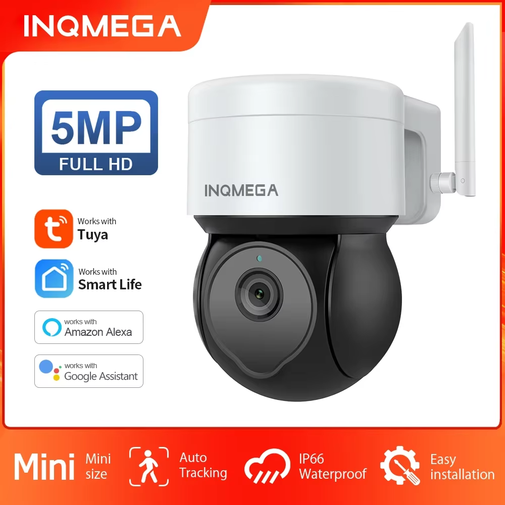 Smart Home Os - INQMEGA 5MP Tuya Zewnętrzna kamera PTZ