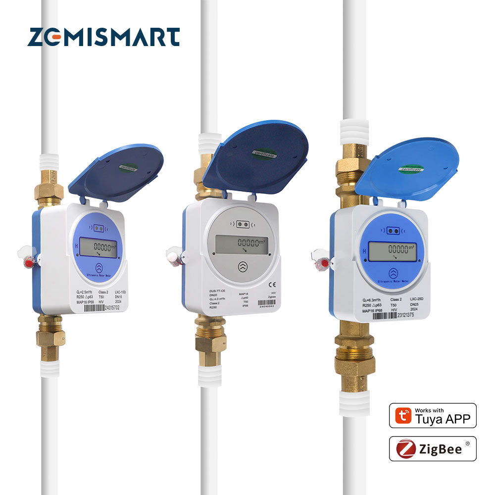 Smart Home Features - Inteligentny ultradźwiękowy licznik wody Zemismart Zigbee