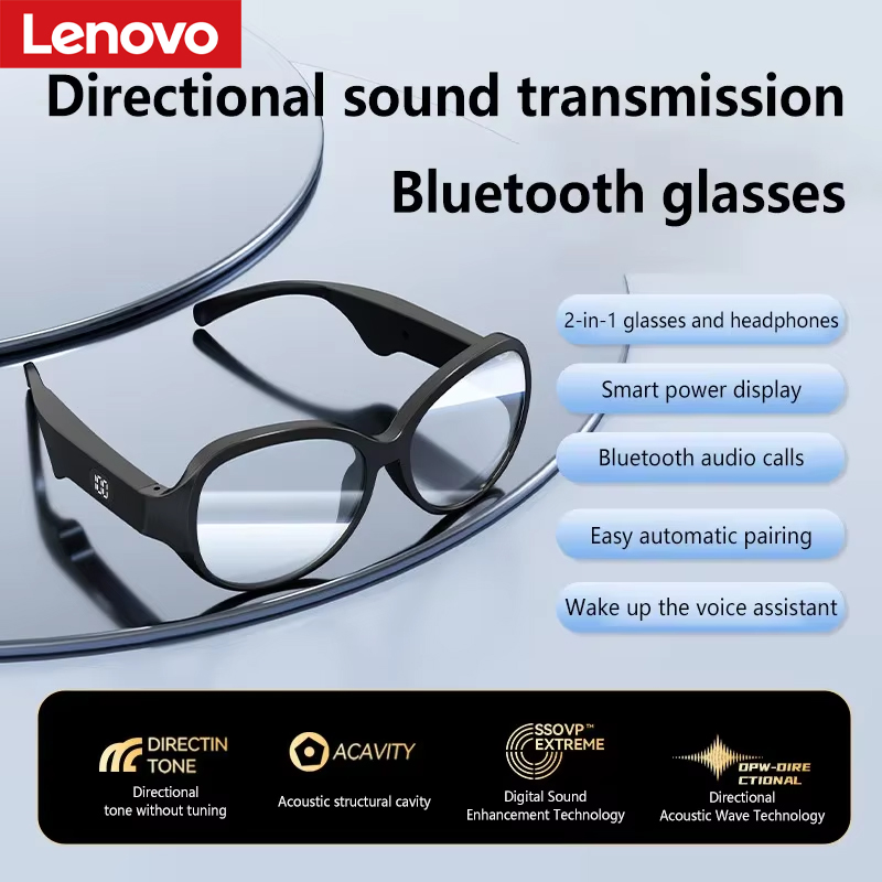 Smart Home Voice Assistant - Okulary Lenovo Smart Bluetooth z Bluetooth