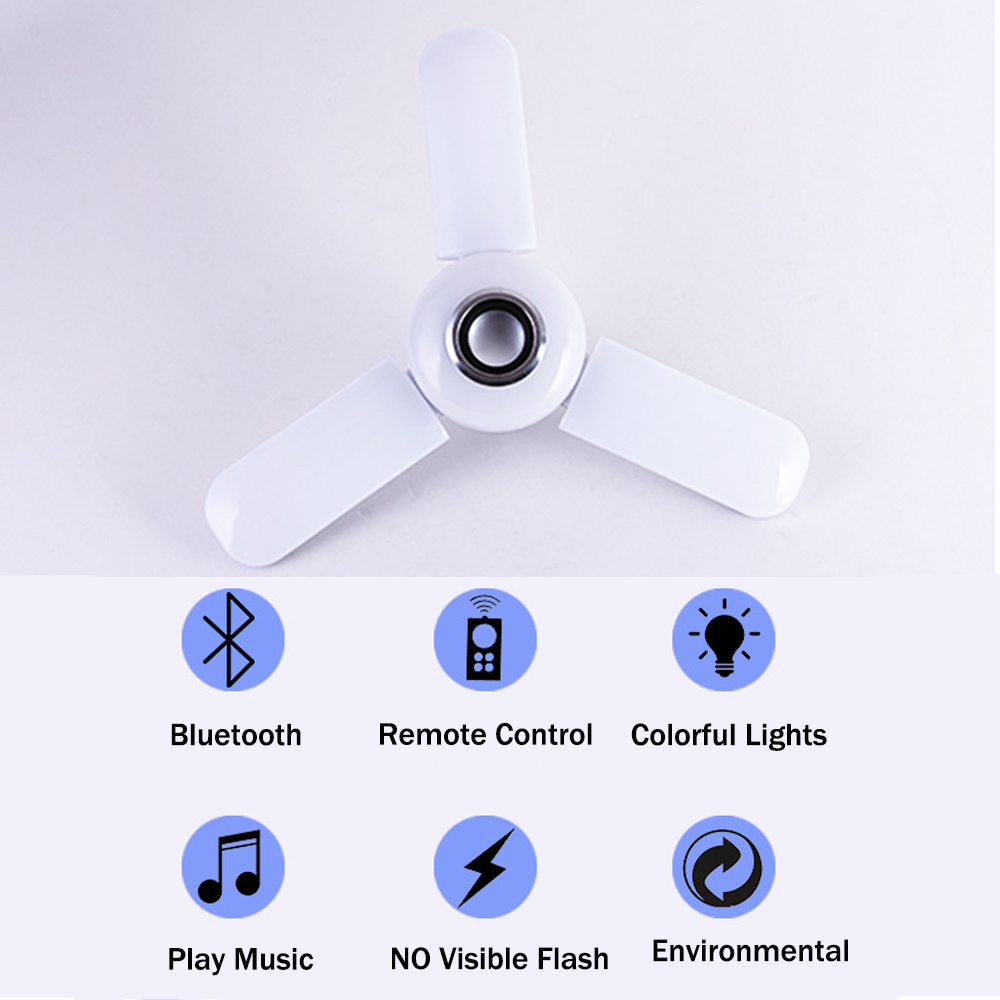 Muzyka Bluetooth światło RGB c – Voice Control Light Bulb recenzja i cena