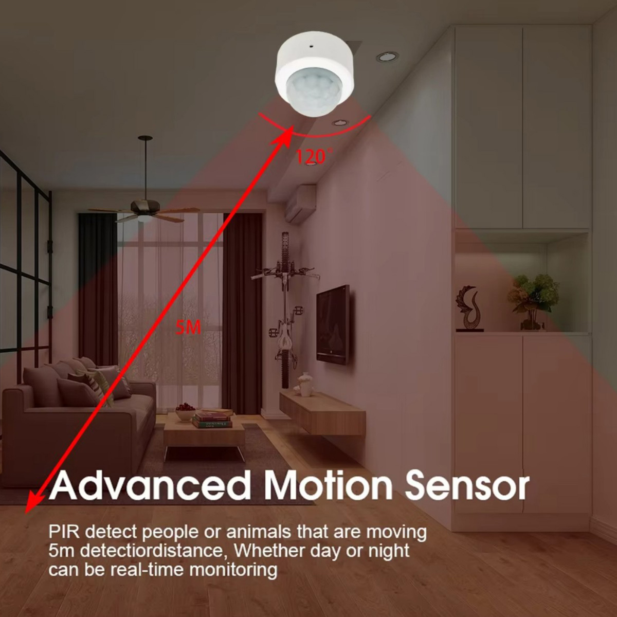 Czujnik ruchu Zigbee PIR, dete – Zigbee Motion Sensor recenzja i cena