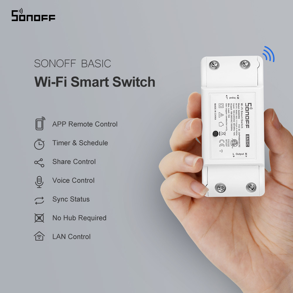 Itead SONOFF Basic R2 Mini DIY – Smart Home Improvement recenzja i cena