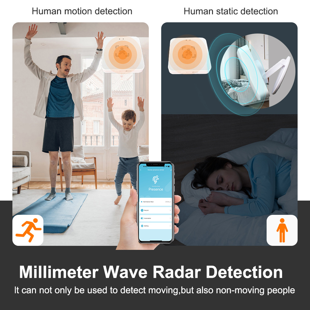 Czujnik obecności Tuya WiFi/Zi – Zigbee Motion Sensor recenzja i cena