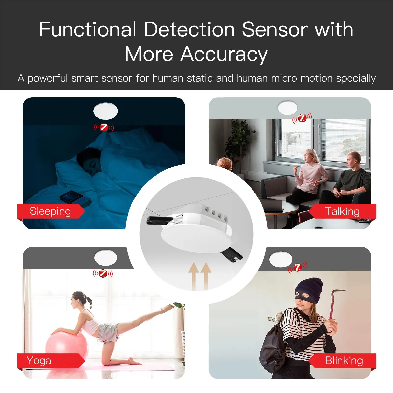 Tuya Smart ZigBee / WiFi wykry – Zigbee Motion Sensor recenzja i cena