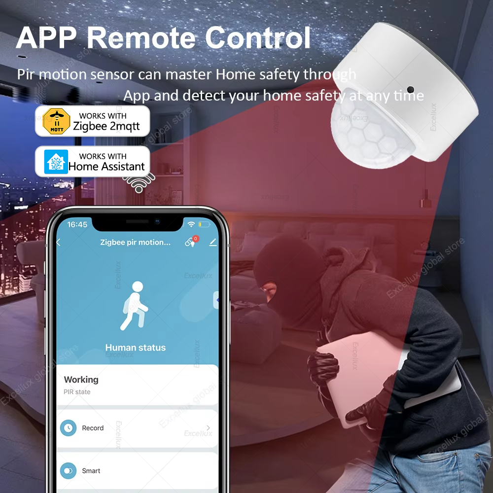 ZigBee czujnik ruchu PIR Mini  – Zigbee Motion Sensor recenzja i cena