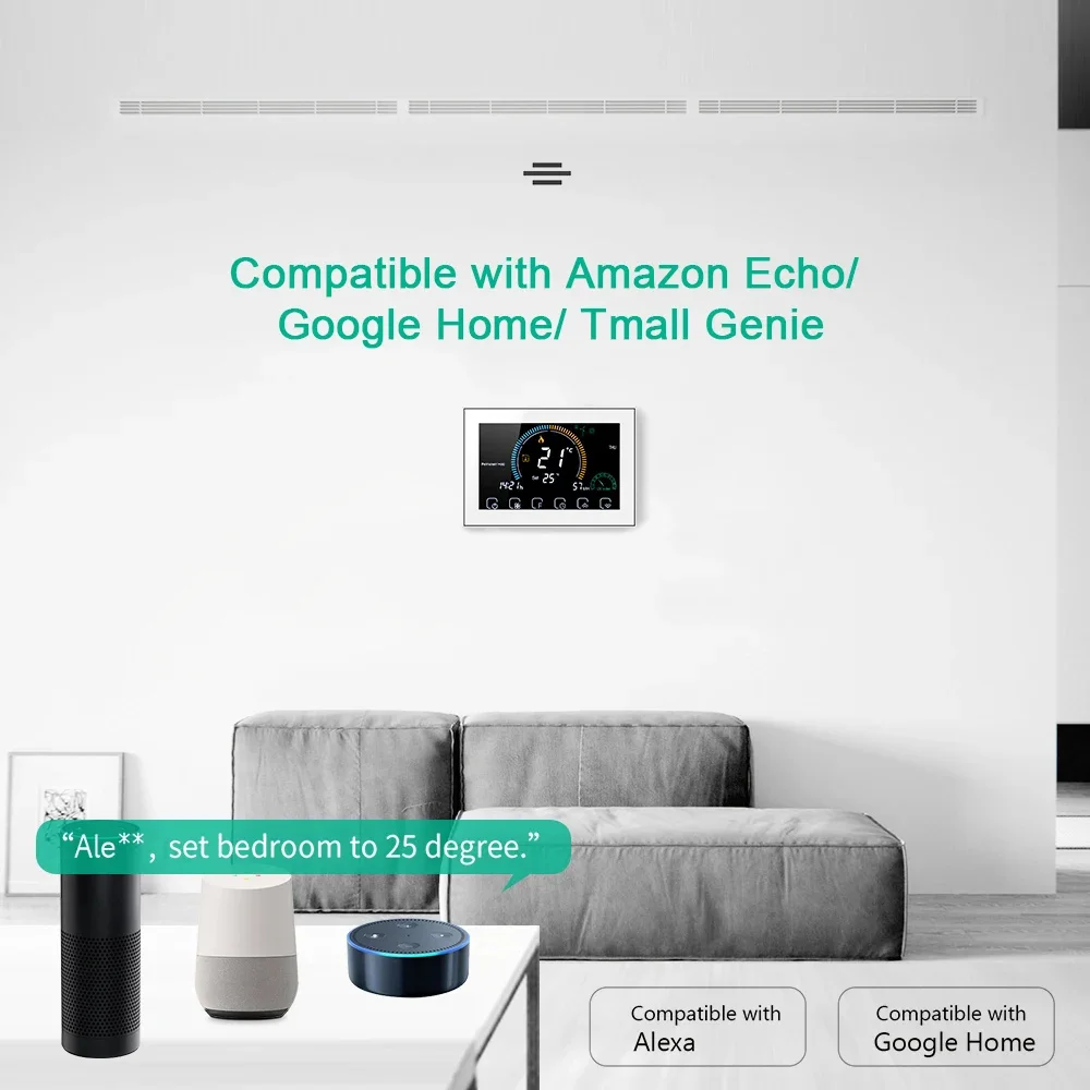 Inteligentny termostat TUYA Sm – Smart Home Furniture recenzja i cena