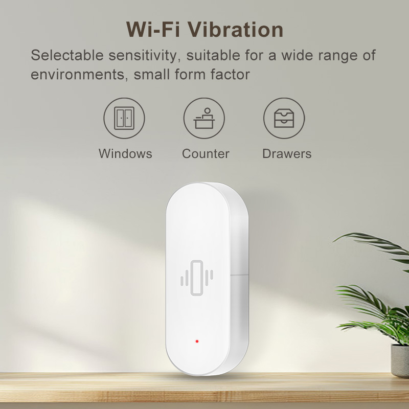 Czujnik wibracji Tuya WiFi, cz – Smart Home Web recenzja i cena