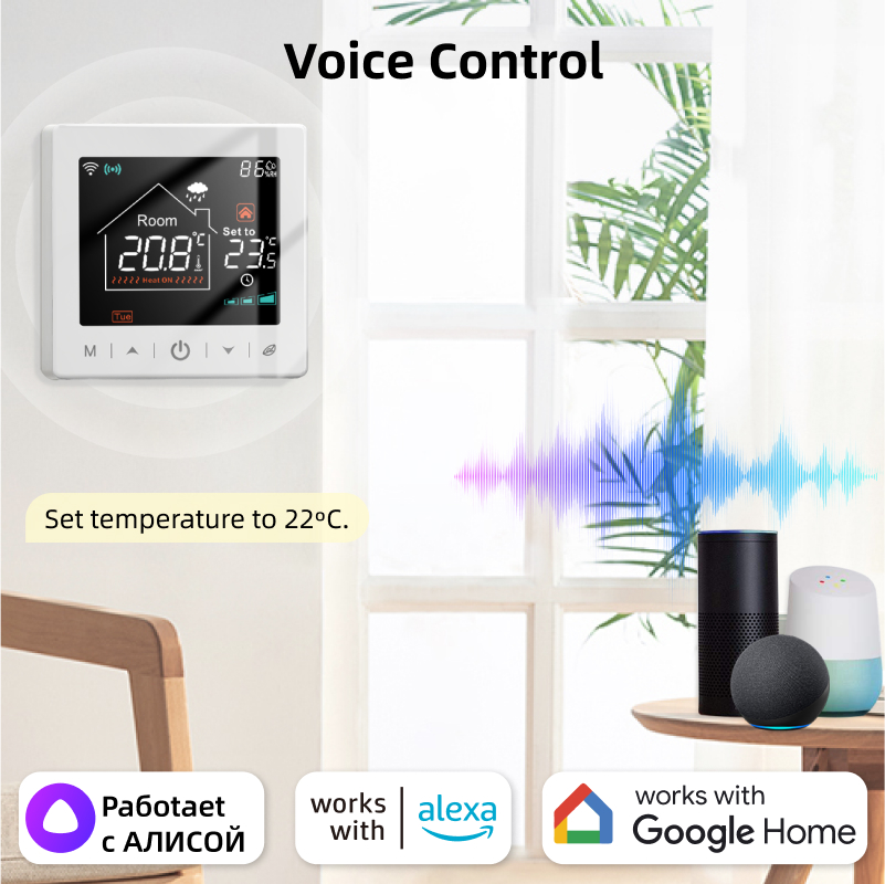 Inteligentny termostat WiFi do – Smart Home Furniture recenzja i cena