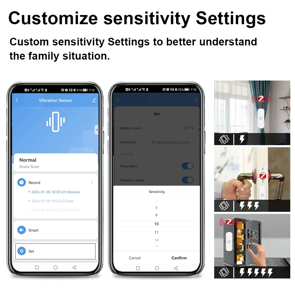 Inteligentny czujnik wibracji  – Zigbee Motion Sensor recenzja i cena