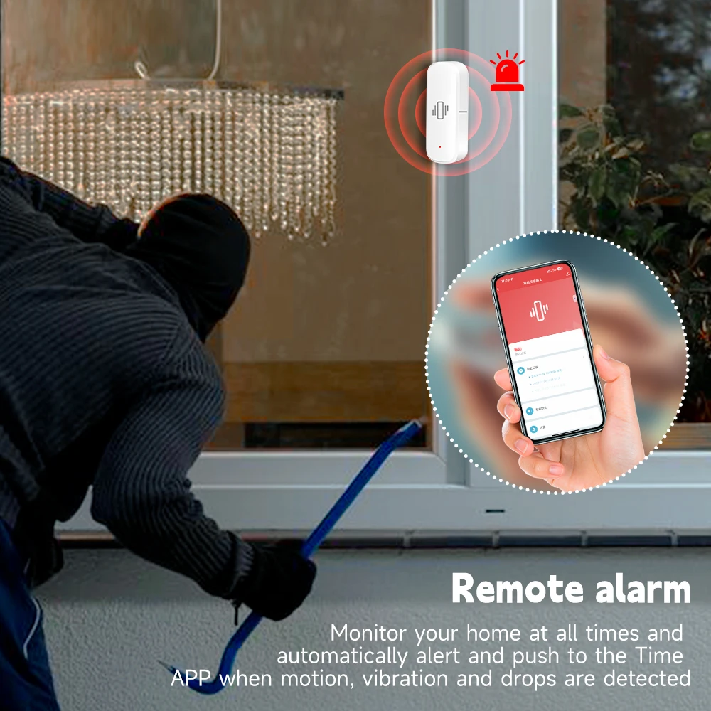 Inteligentny czujnik wibracji  – Zigbee Motion Sensor recenzja i cena