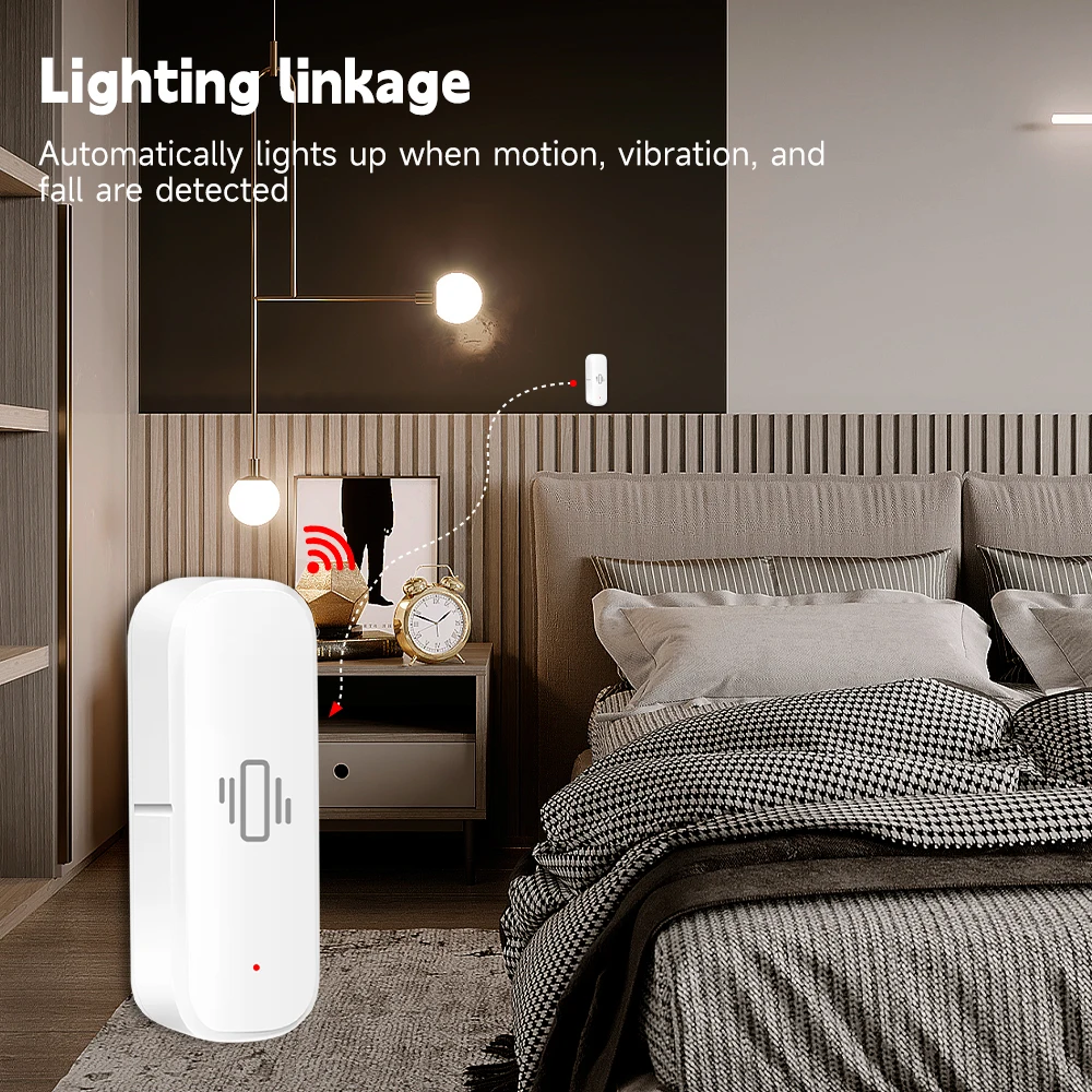 Inteligentny czujnik wibracji  – Zigbee Motion Sensor recenzja i cena