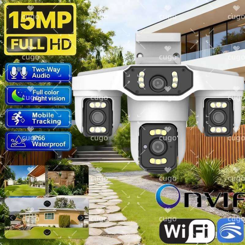Kamera IP WiFi 15MP 8K Trzy Ob – Smart Home Os recenzja i cena