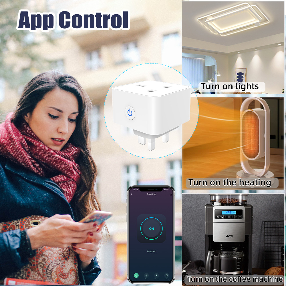 Inteligentne gniazdko Tuya 16A – Smart Home Voice Assistant recenzja i cena