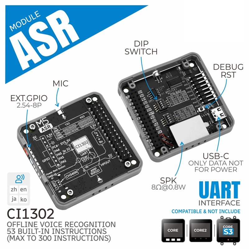 Moduł ASR AI Inteligentny Modu – Smart Home Voice Assistant recenzja i cena