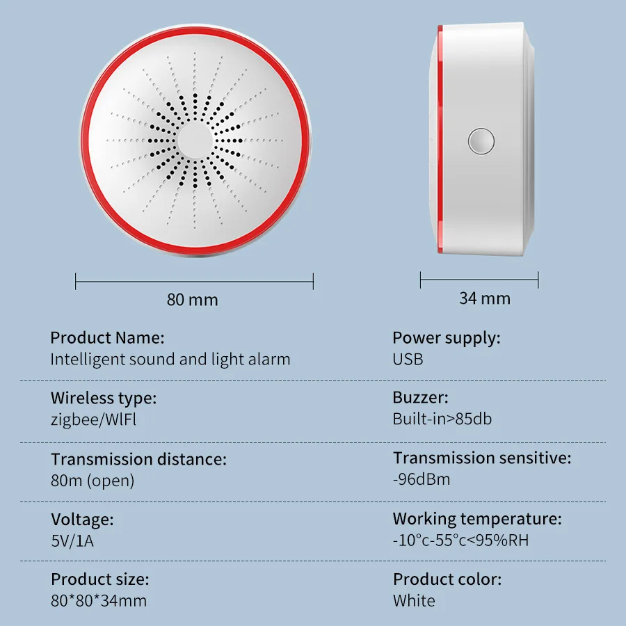 Inteligentna syrena alarmowa T – Smart Home Voice Assistant recenzja i cena