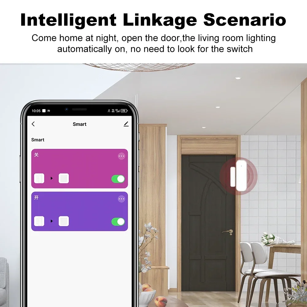 Czujnik otwarcia drzwi/okien Z – Smart Home Voice Assistant recenzja i cena