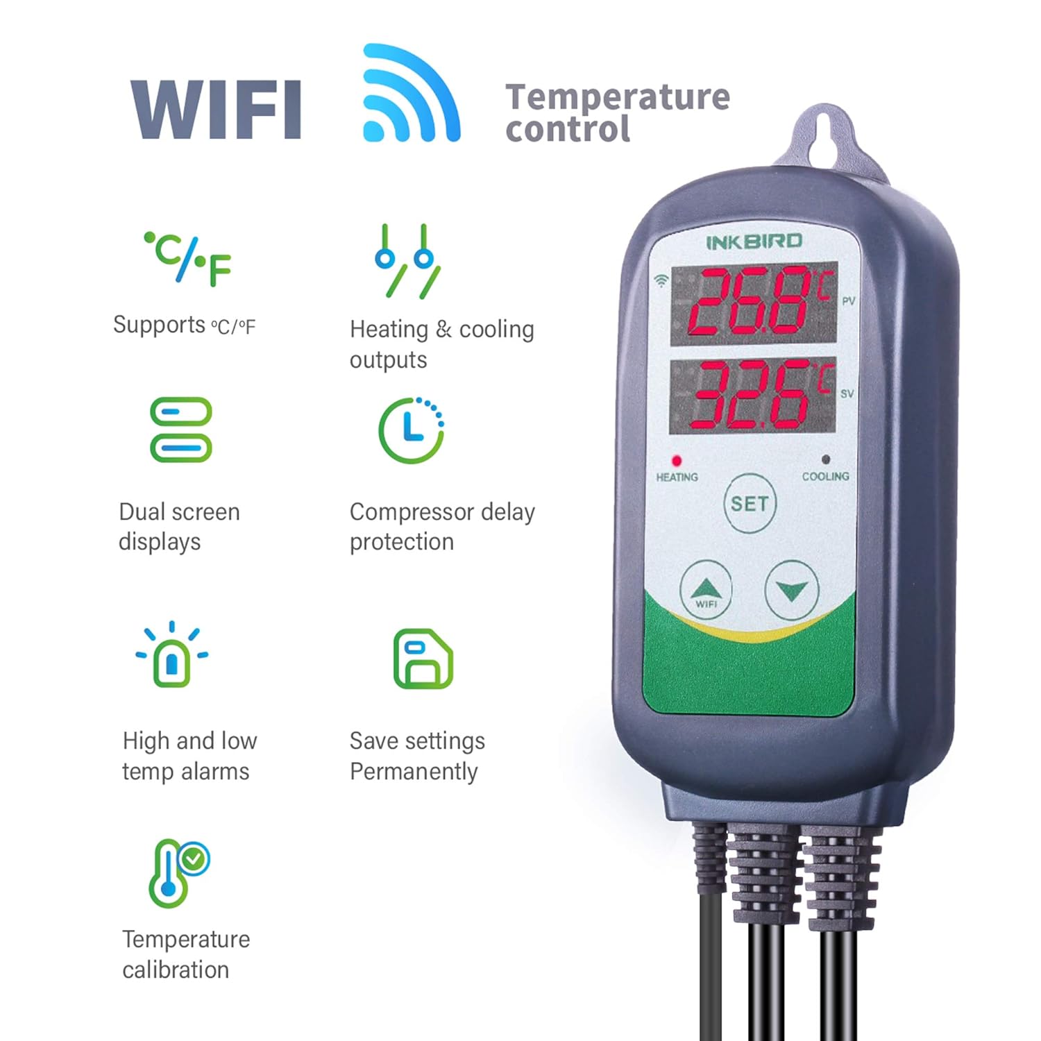 INKBIRD ITC-308-WiFi cyfrowy r – Wifi Smart Plug recenzja i cena