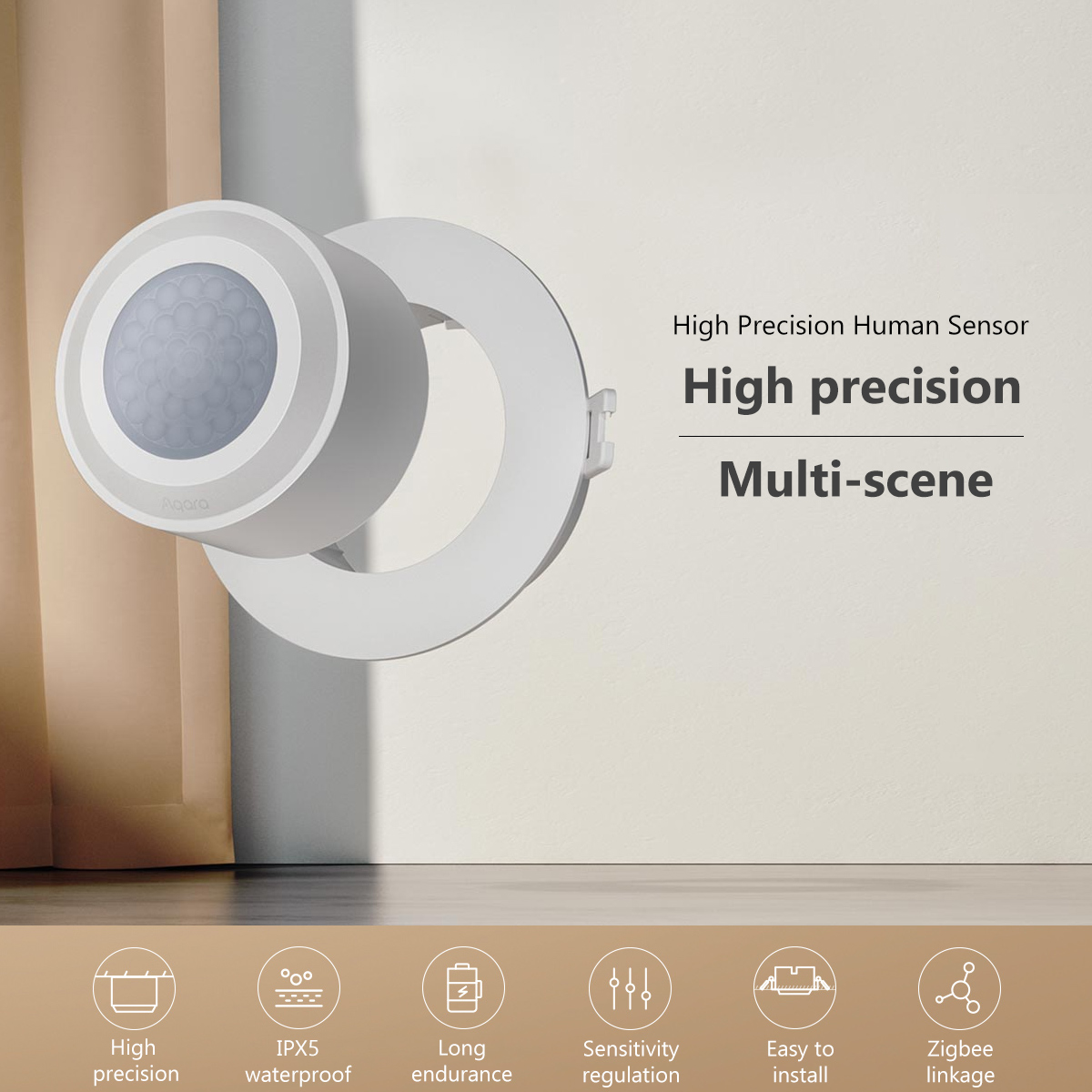 Czujnik obecności Aqara High P – Zigbee Motion Sensor recenzja i cena