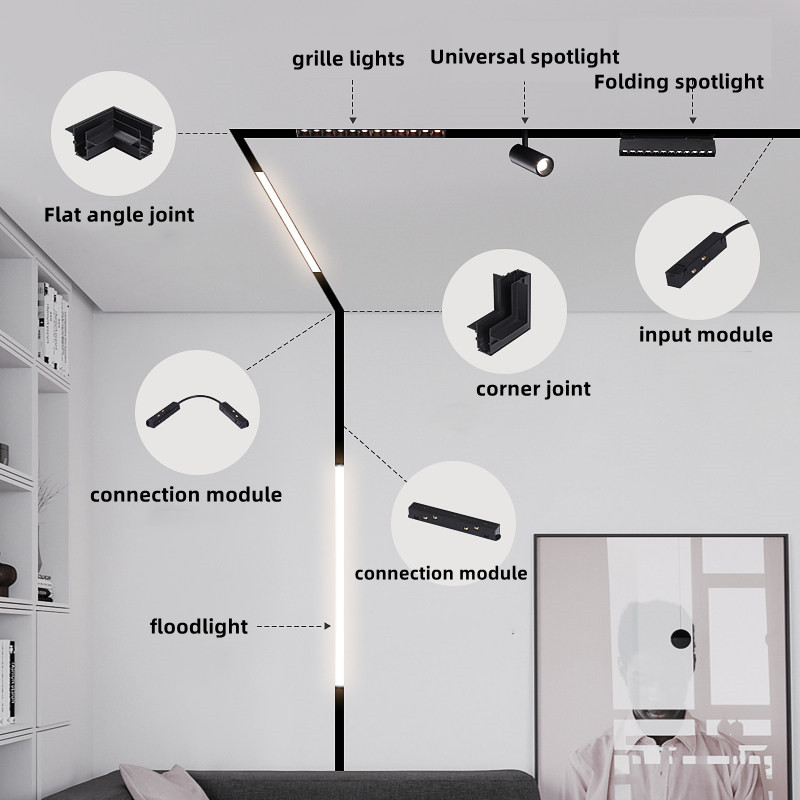 Magnetyczna lampa szynowa LED  – Voice Control Light Bulb recenzja i cena