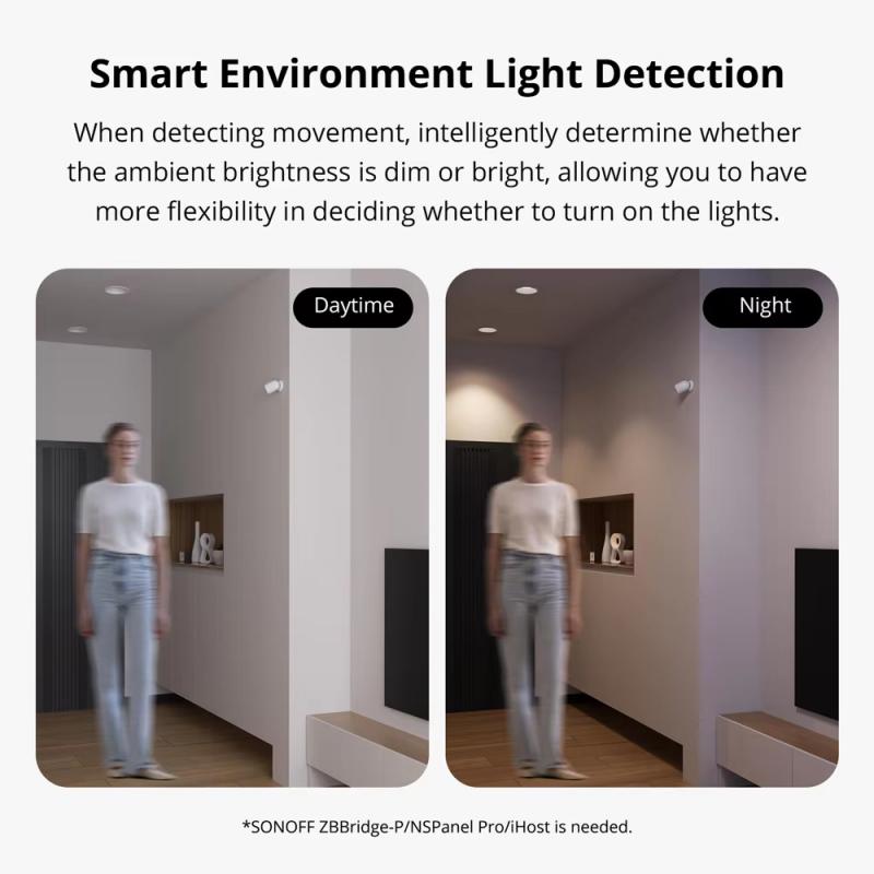 Czujnik ruchu Zigbee SONOFF SN – Zigbee Motion Sensor recenzja i cena