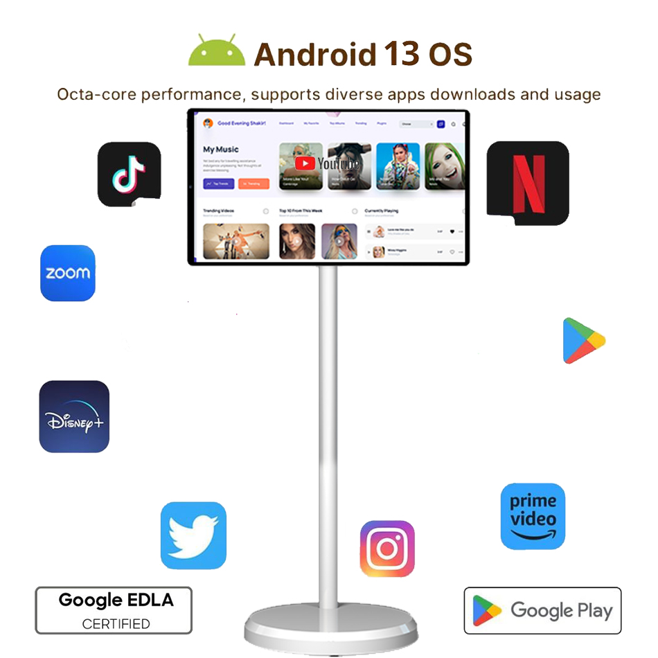 21,5-calowy LED Biały Mini Tel – Smart Home Speaker recenzja i cena