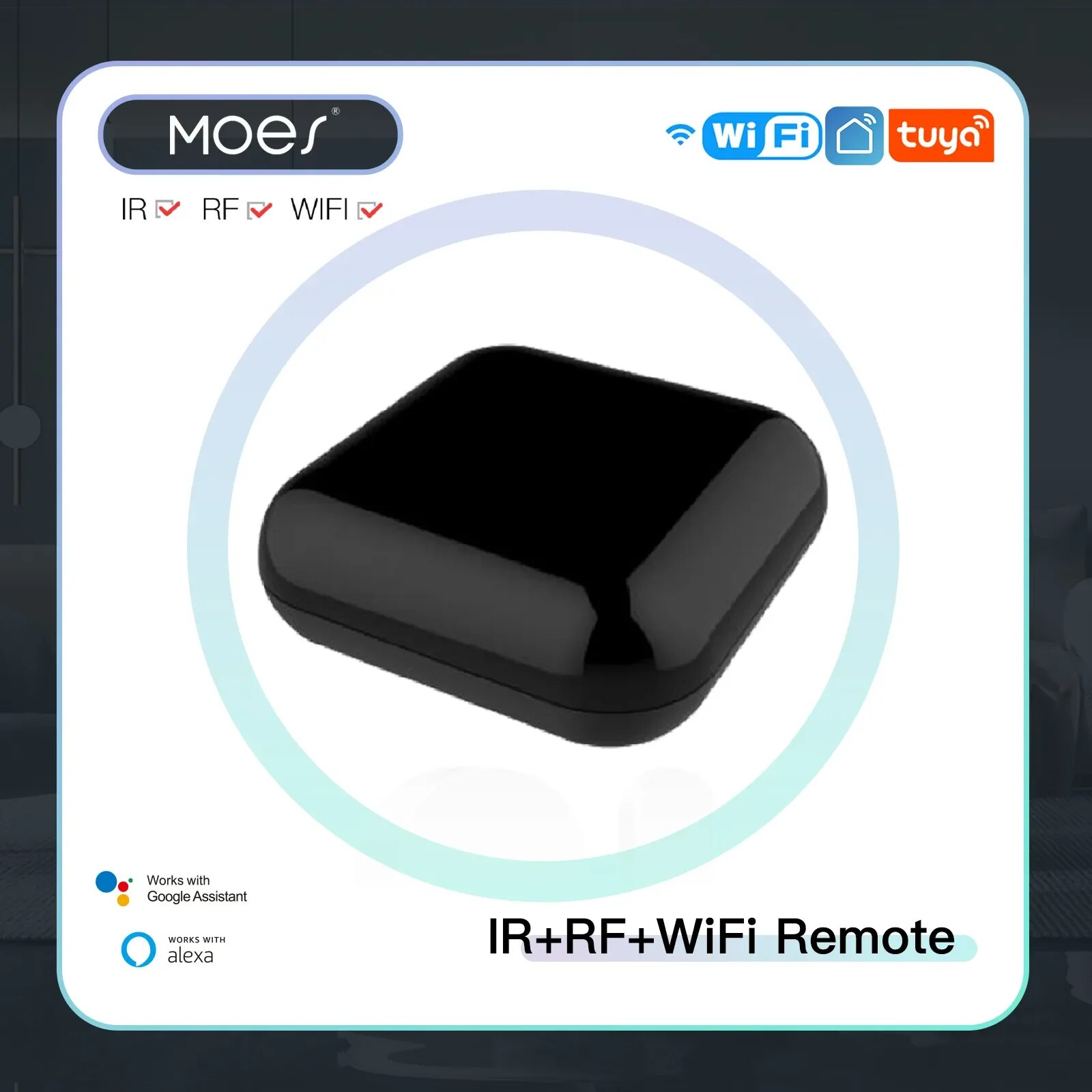 MOES Tuya WiFi IR RF Remote do – Smart Home Improvement recenzja i cena