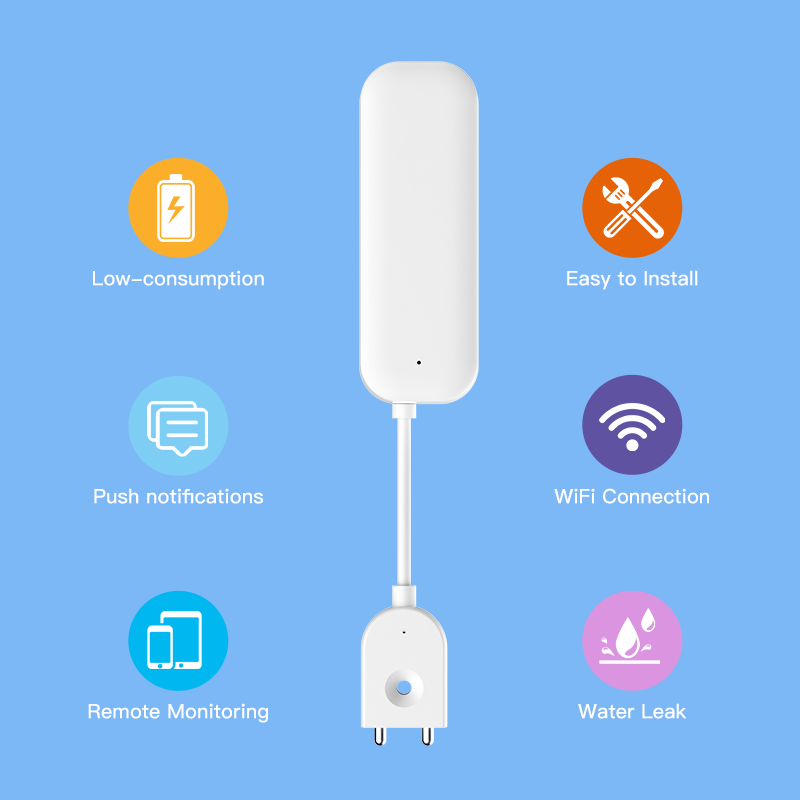 Tuya WiFi ZigBee czujnik wody  – Smart Home Web recenzja i cena