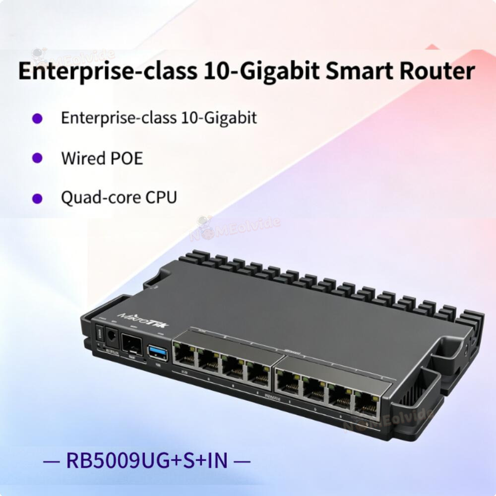 Mikrotik Rb5009ug+s In/rb5009u – Smart Home Router recenzja i cena