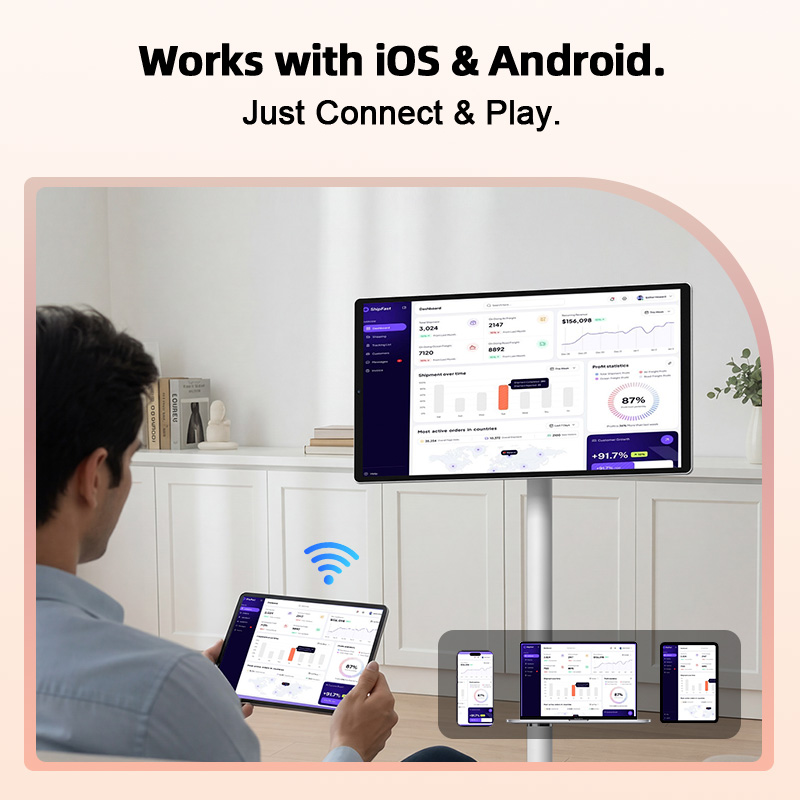 Telewizor Android IPS 21,5 cal – Smart Home Speaker recenzja i cena