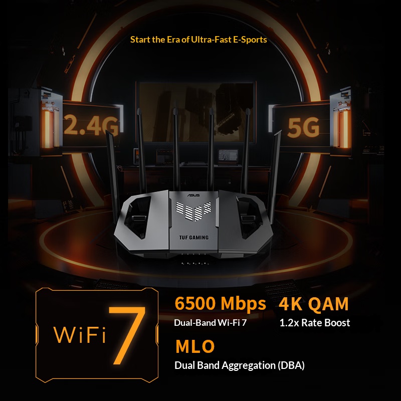 Router gamingowy ASUS WiFi7 TU – Smart Home Router recenzja i cena