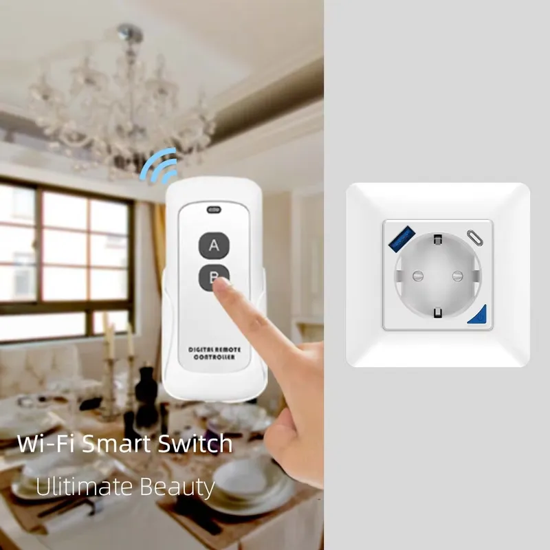 Inteligentne gniazdko ścienne  – Wifi Smart Plug recenzja i cena