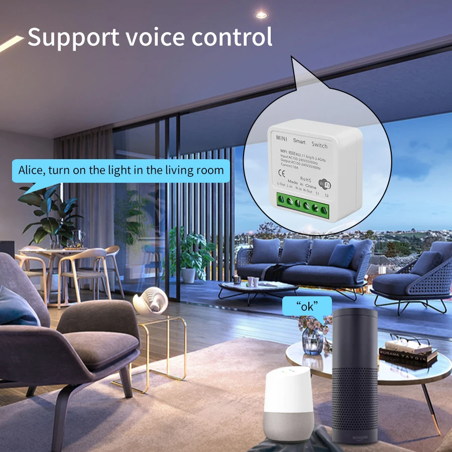 Miniaturowy inteligentny przeł – Smart Home Features recenzja i cena